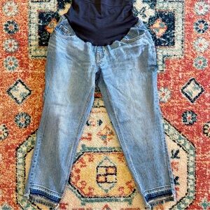 MATERNITY FULL PANEL BOYFRIEND JEANS
